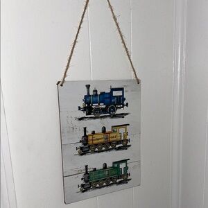 Train Wall Art for kids train theme bedroom !!